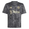 Camiseta de fútbol Manchester United X Stone Roses Especial 23-24 Negra - Hombre